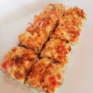 японская пицца морская